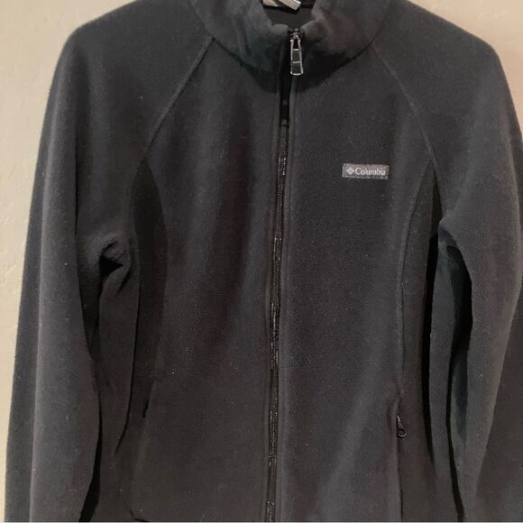 Columbia Women’s Benton Springs Long Sleeve Fleece Jacket Charcoal Gray XL - Picture 4 of 13